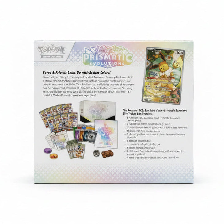 Pokémon TCG Prismatic Evolutions Elite Trainer Box ETB