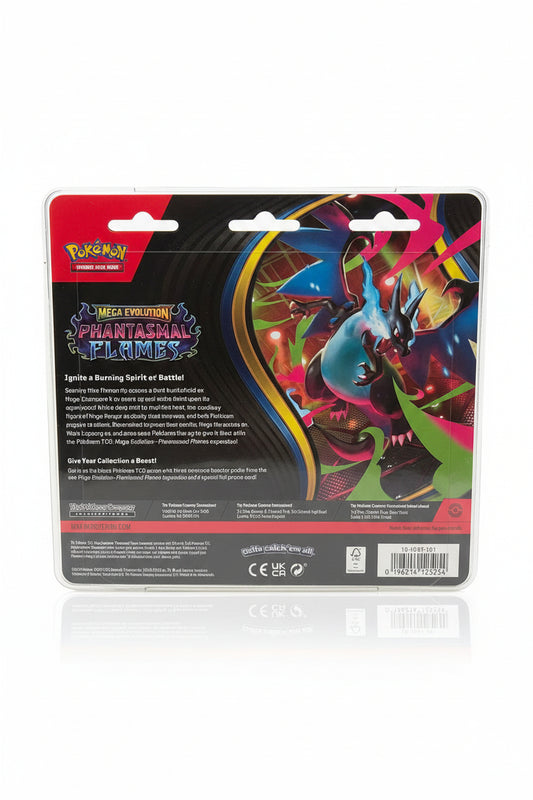 Pokemon TCG: Phantasmal Flames Triple Blister Pack (Weavile) - New & Sealed