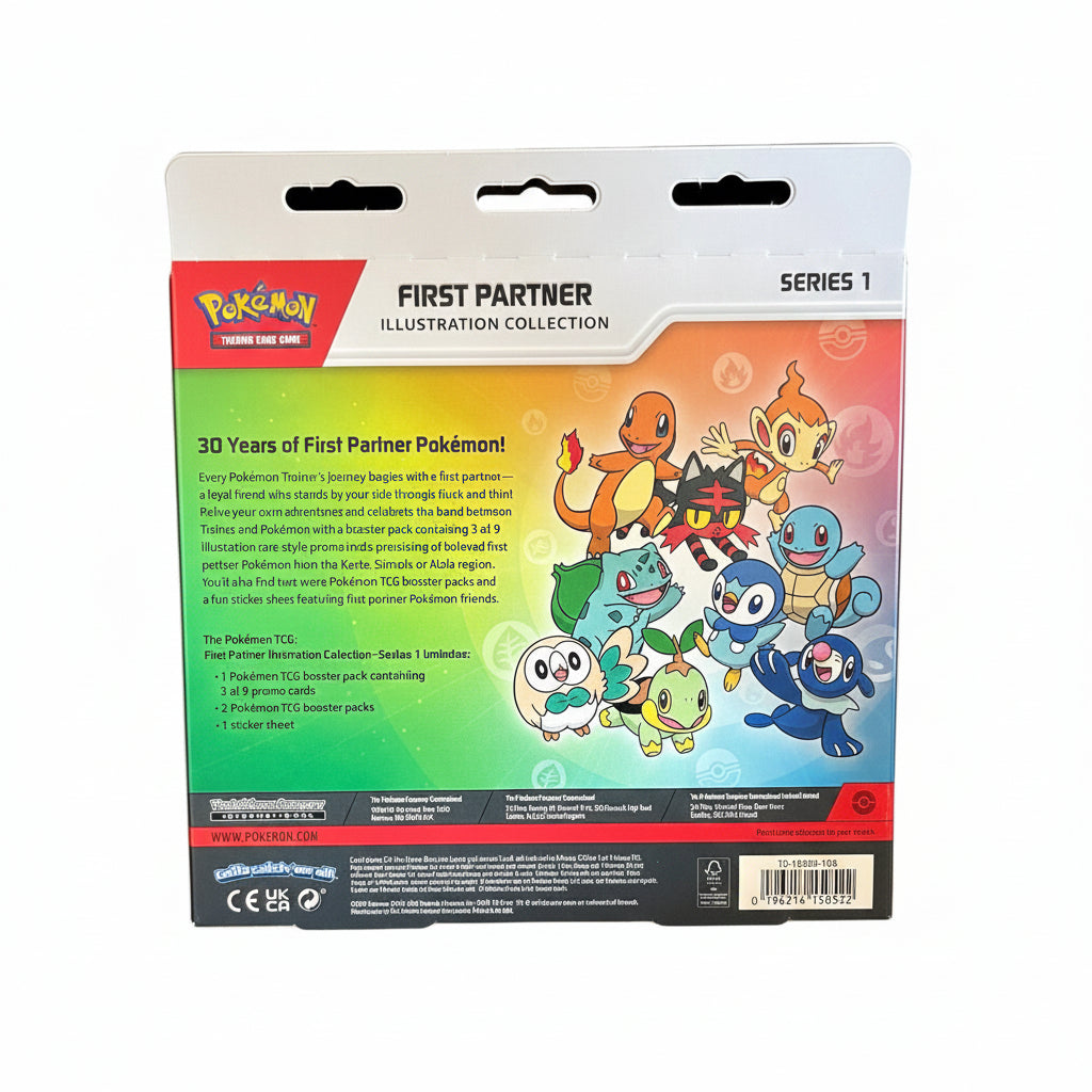 Pokémon TCG First Partner Illustration Collection Box Series 1