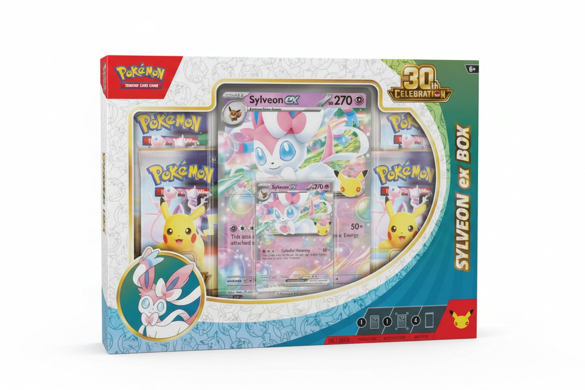 Pokemon 30th Celebration EX Box Sylveon (Presale)