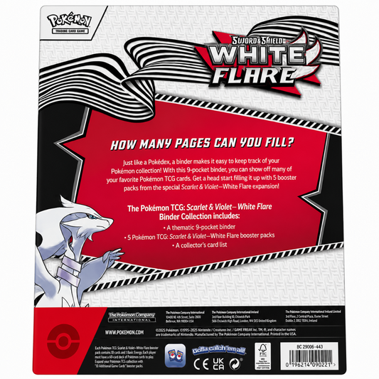 Pokemon White Flare Poster Collection