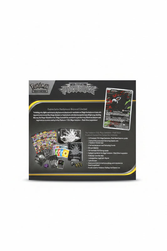 Pokemon Mega Evolutions Pitch Black Elite Trainer Box ETB Pokemon Centre PKC