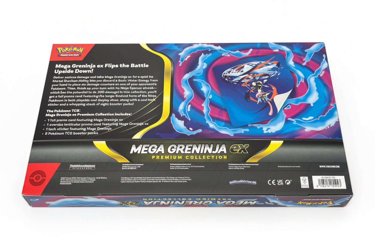 Pokémon TCG Mega Greninja EX Premium Collection Box