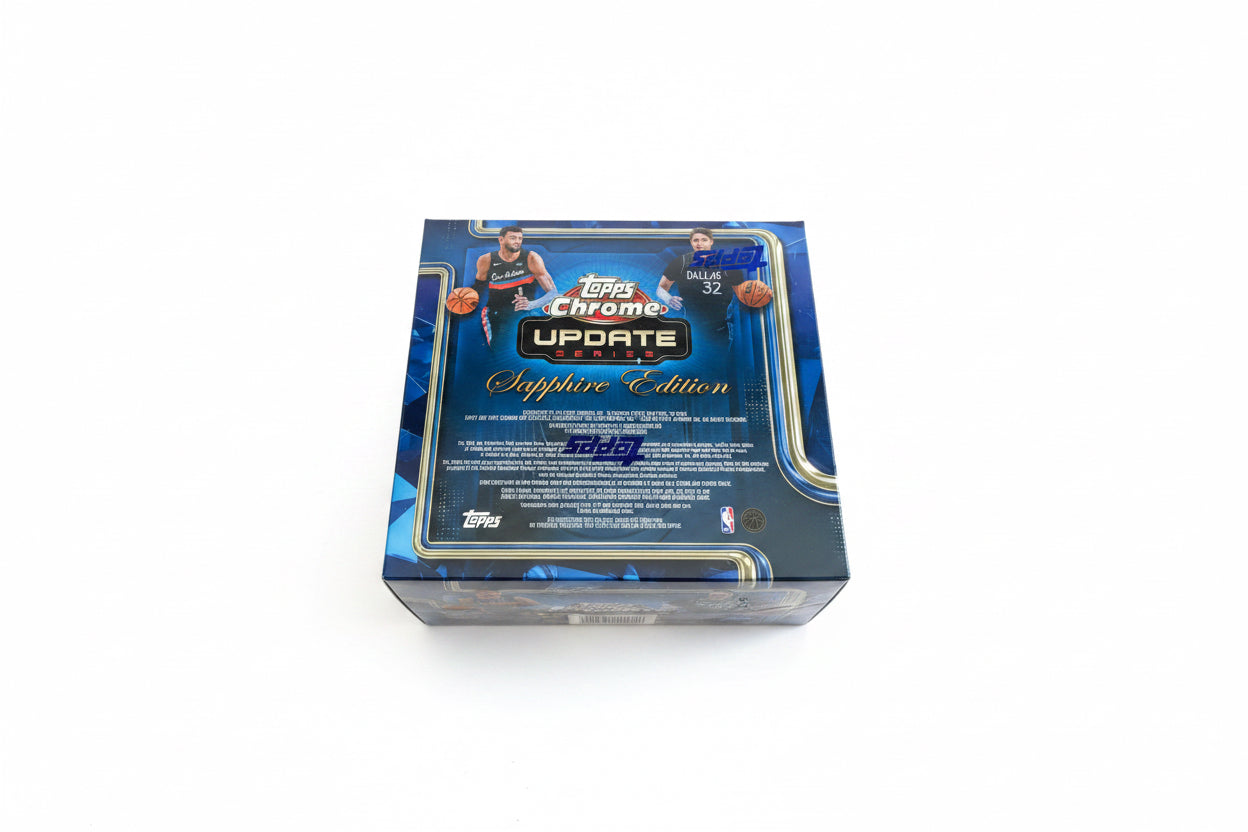 2025-26 Topps Chrome Updates Basketball Sapphire Edition Hobby Box
