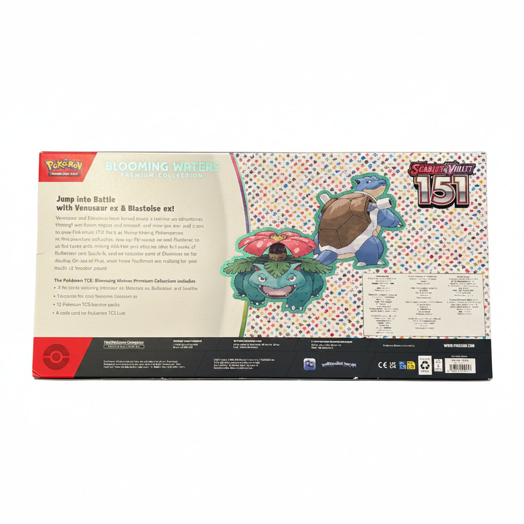 Pokemon 151 Blooming Waters Collection Box