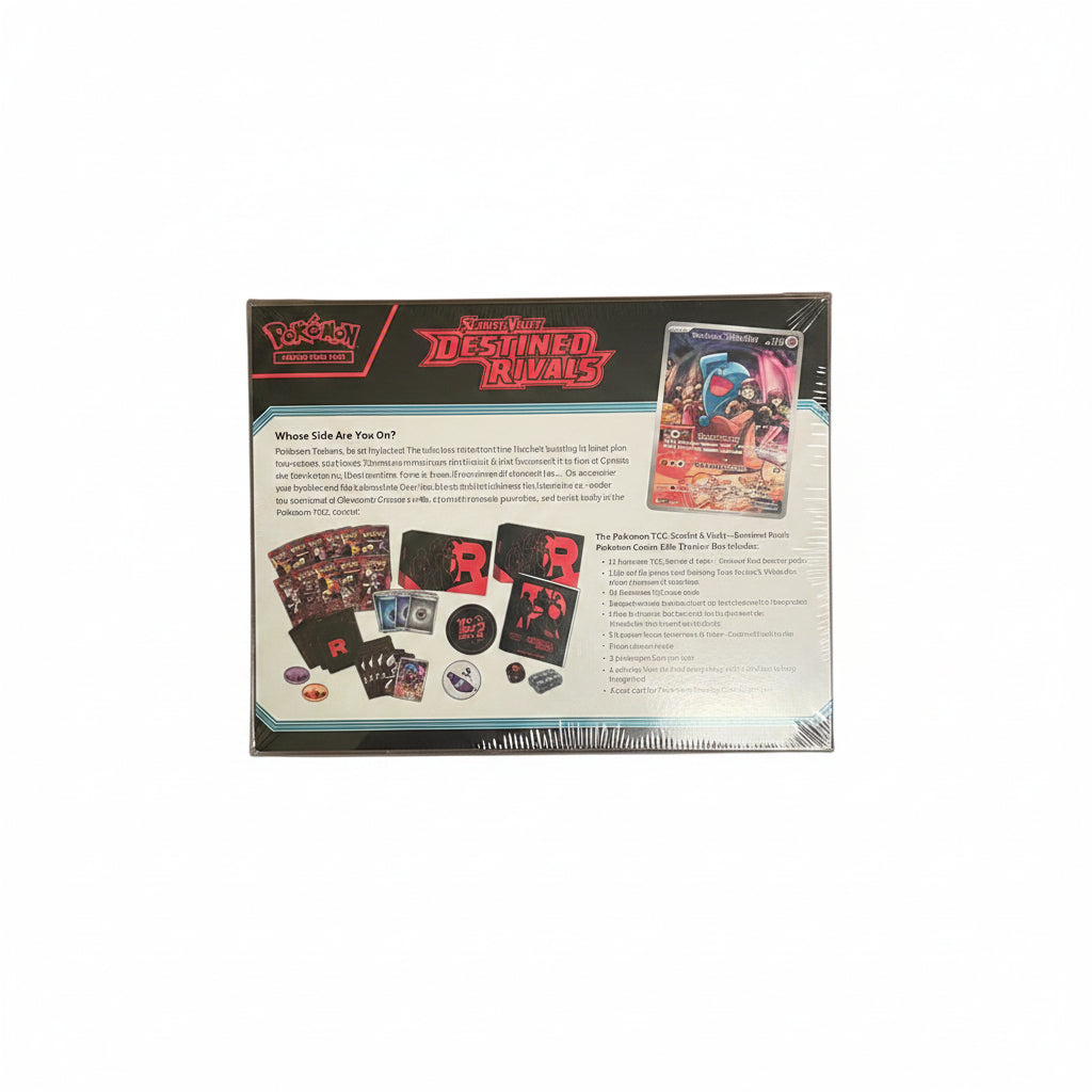 Pokemon Destined Rivals ETB Pokemon Centre - defect