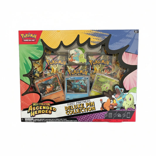 Pokémon TCG: Ascended Heroes First Partners Deluxe Pin Collection