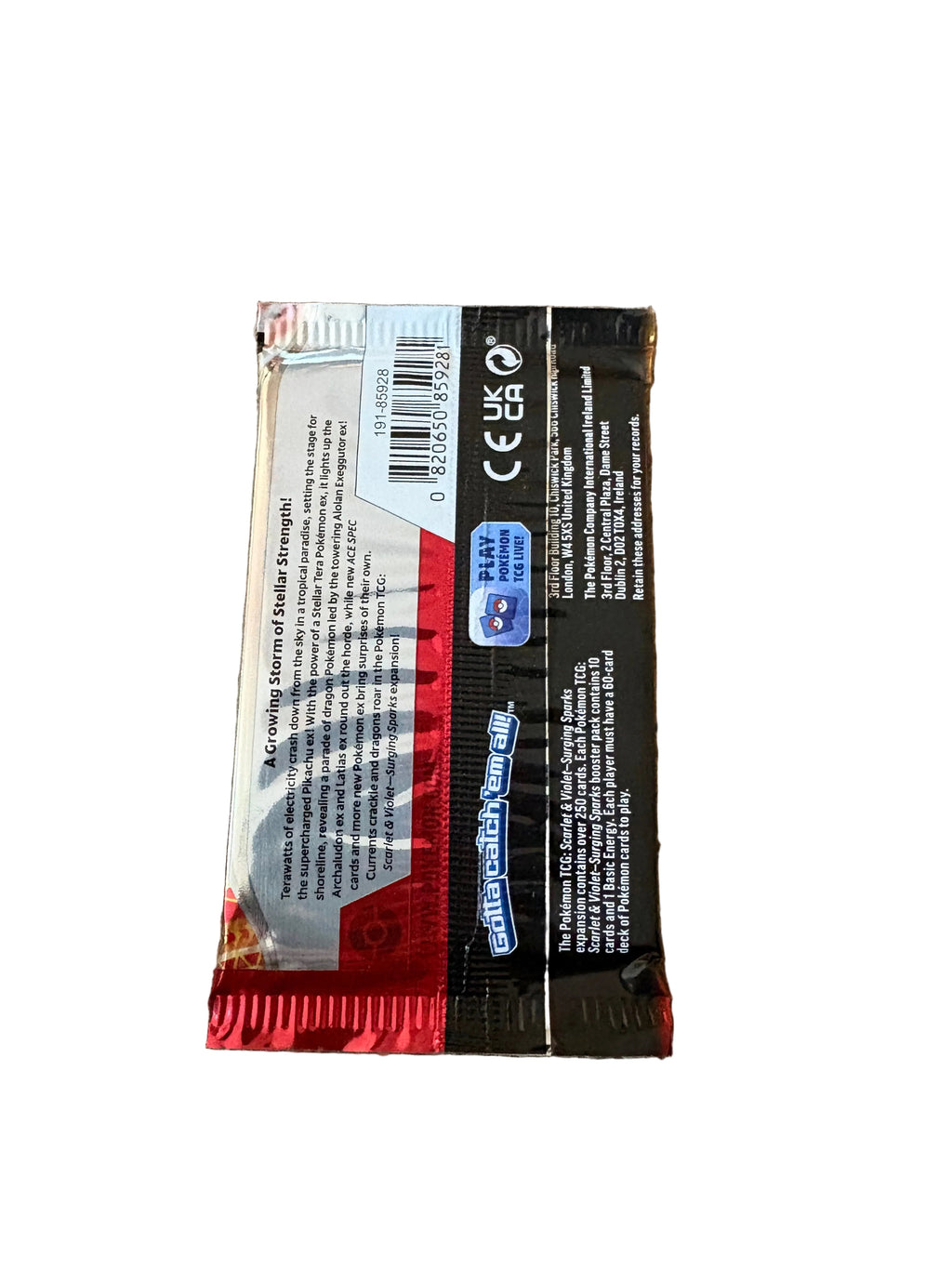 Pokemon TCG: Surging Sparks - Booster Pack