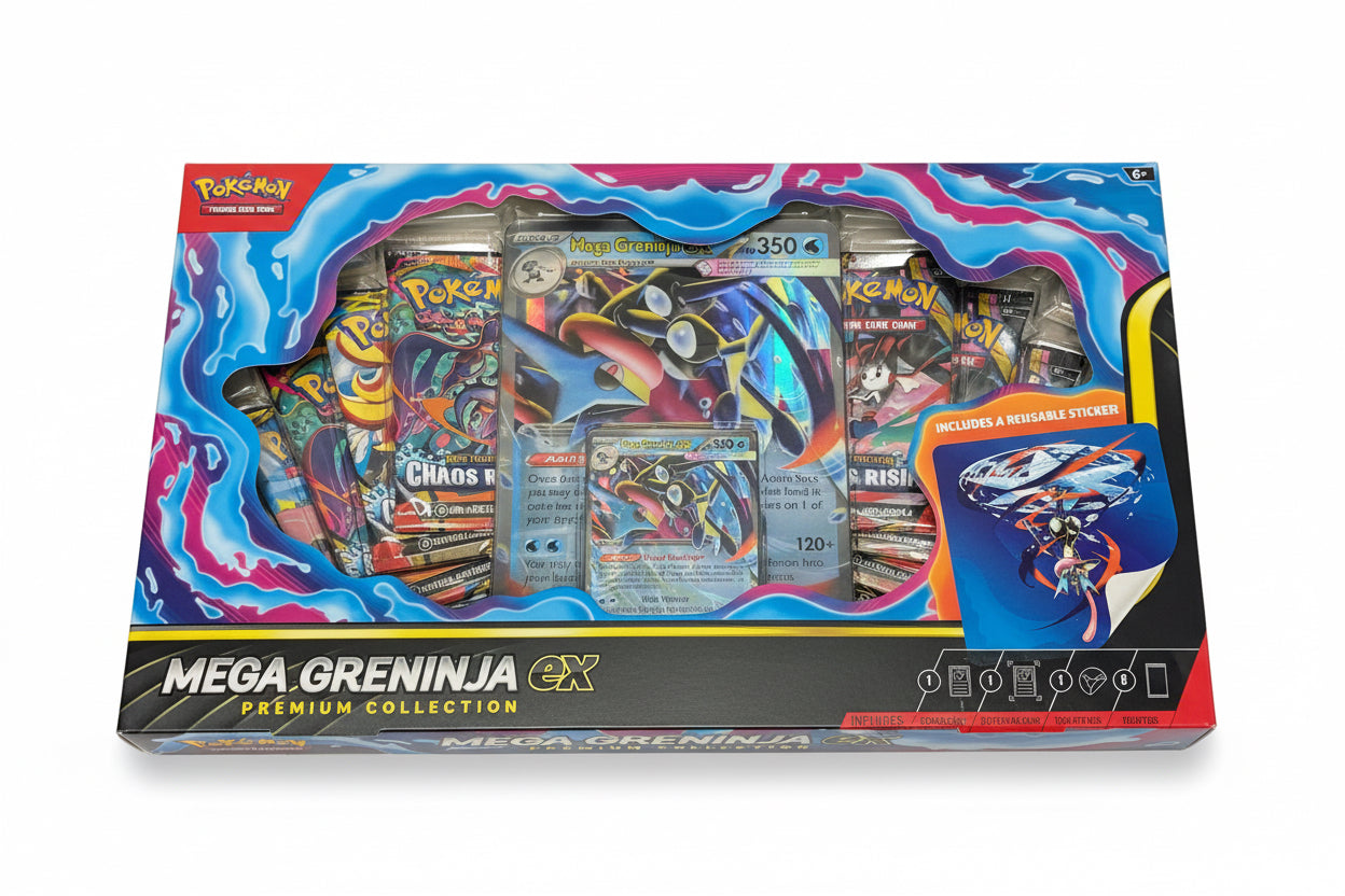 Pokémon TCG Mega Greninja EX Premium Collection Box