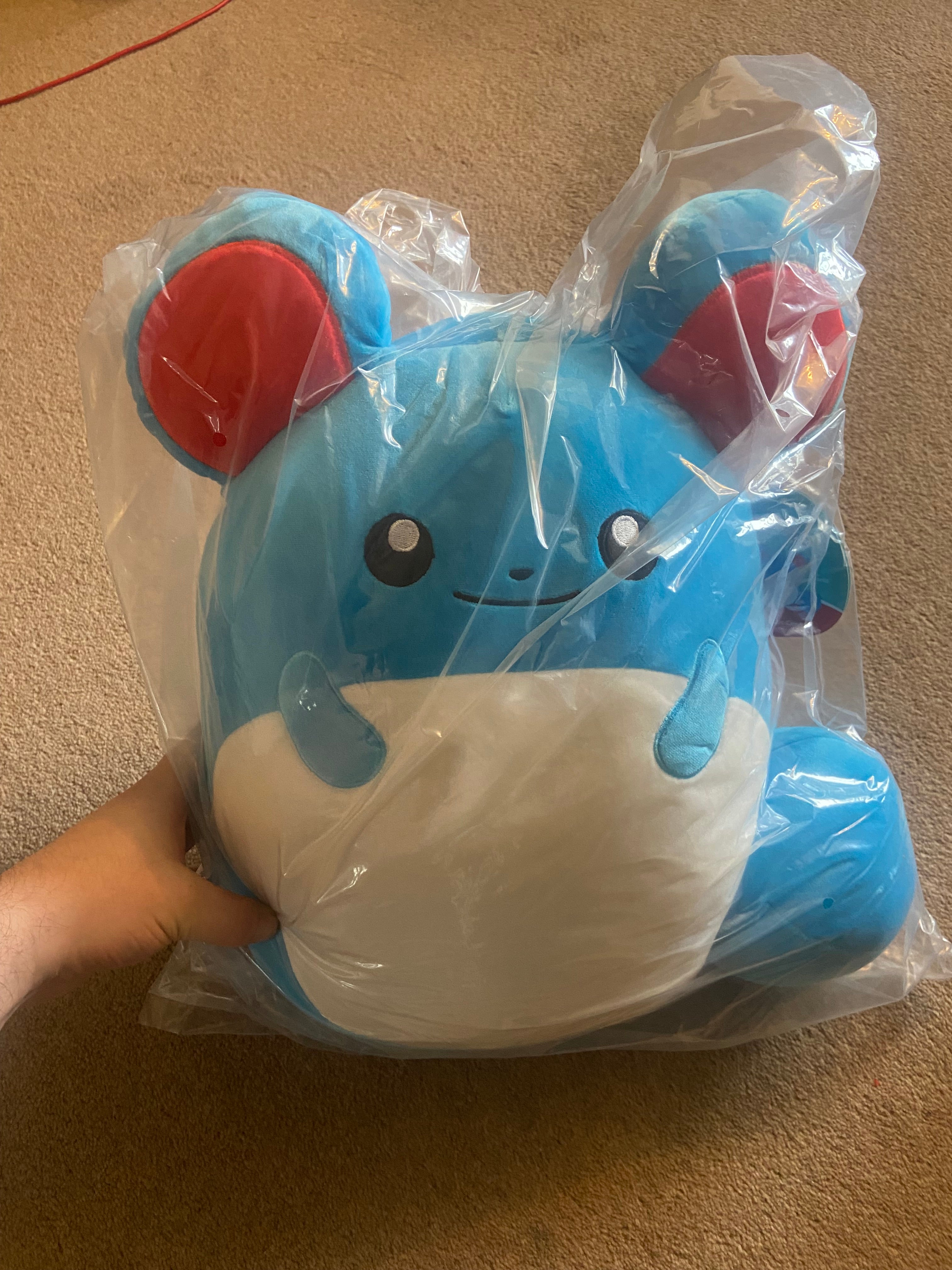 Pokemon Center Marill Squishmallows Plush 12 Inch