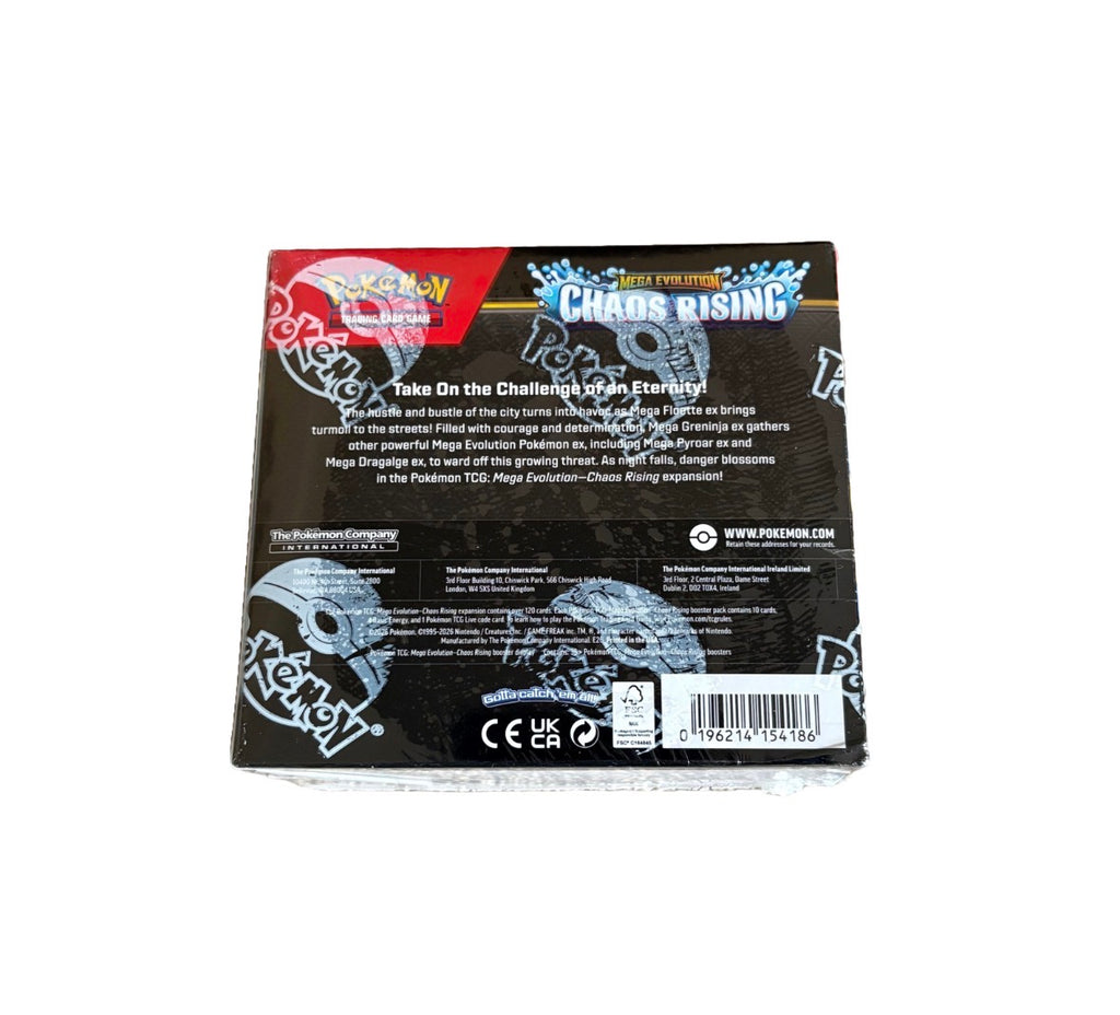 Pokémon TCG: Mega Evolution-Chaos Rising Booster Display Box