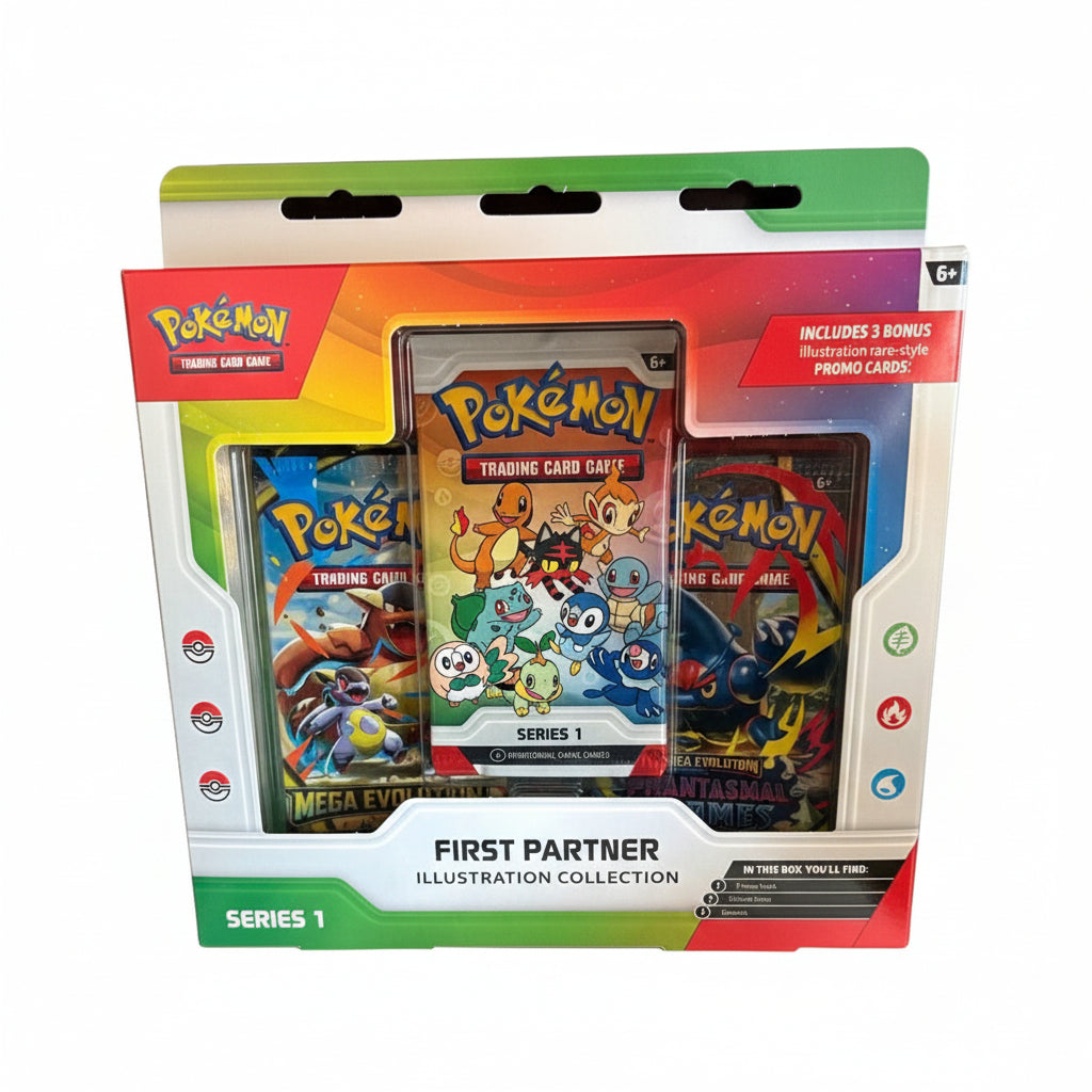 Pokémon TCG First Partner Illustration Collection Box Series 1