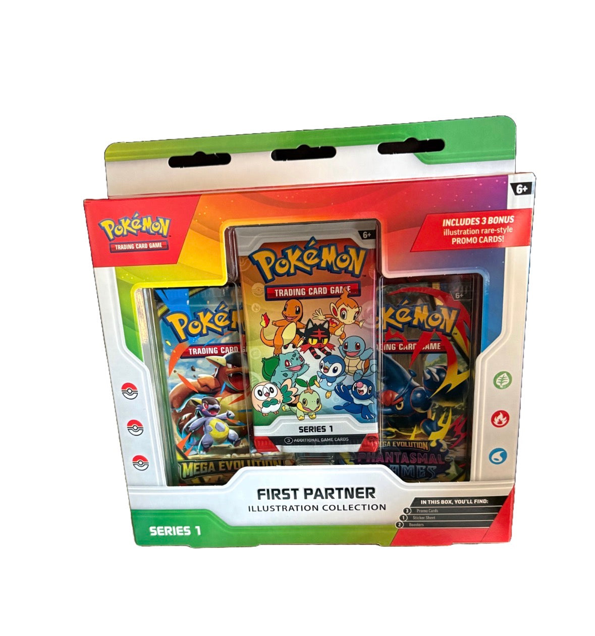 Pokémon TCG First Partner Illustration Collection Box Series 1