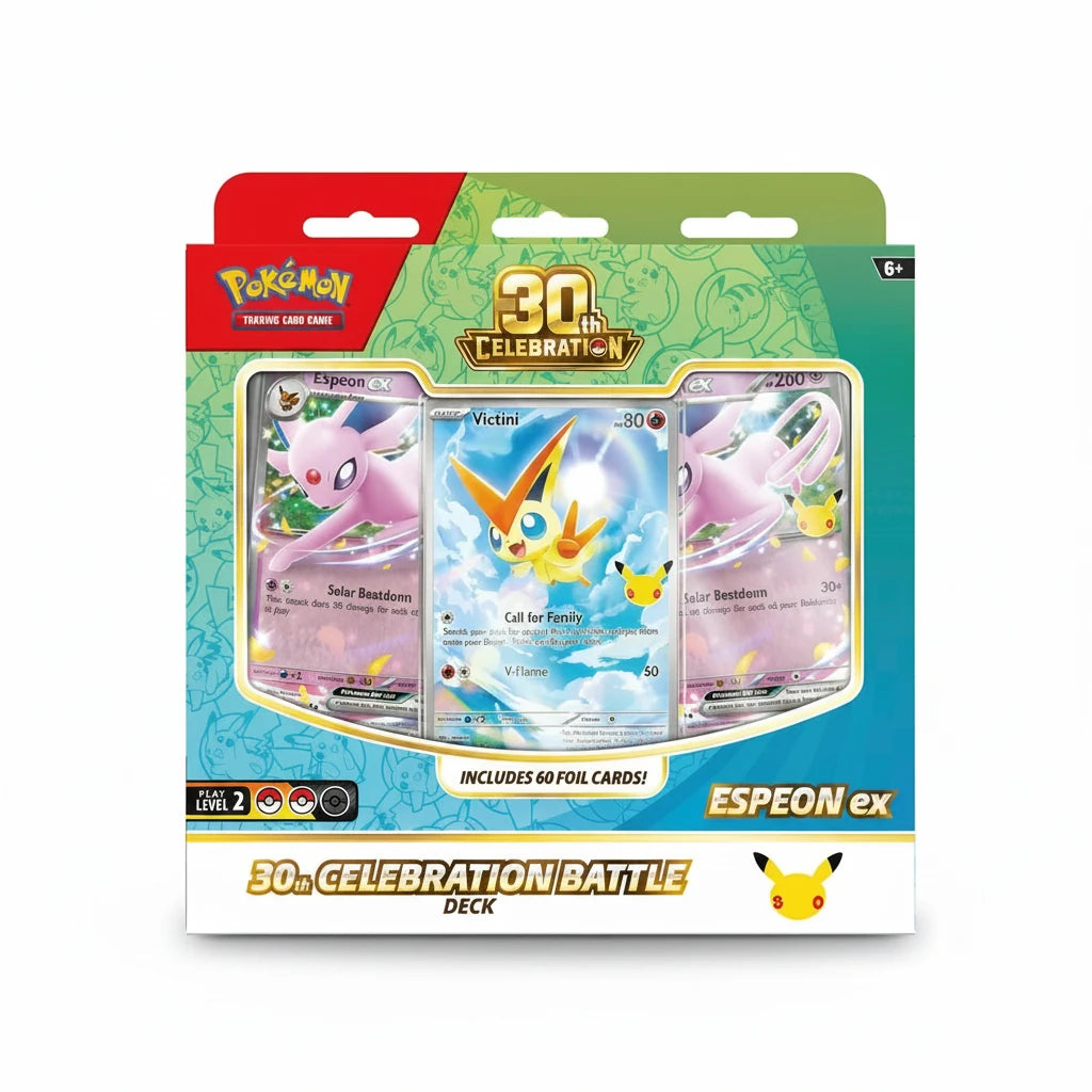 Pokemon 30th Anniversary Deluxe Battle Deck - Victini (Presale)