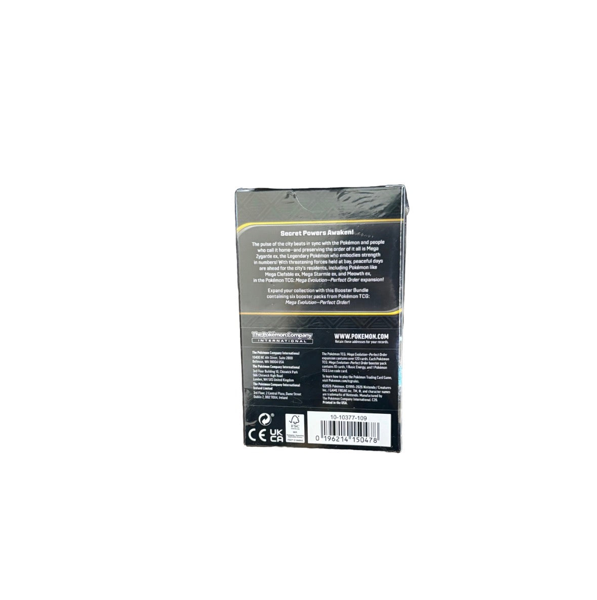 Pokemon TCG: Perfect Order - Booster Bundle