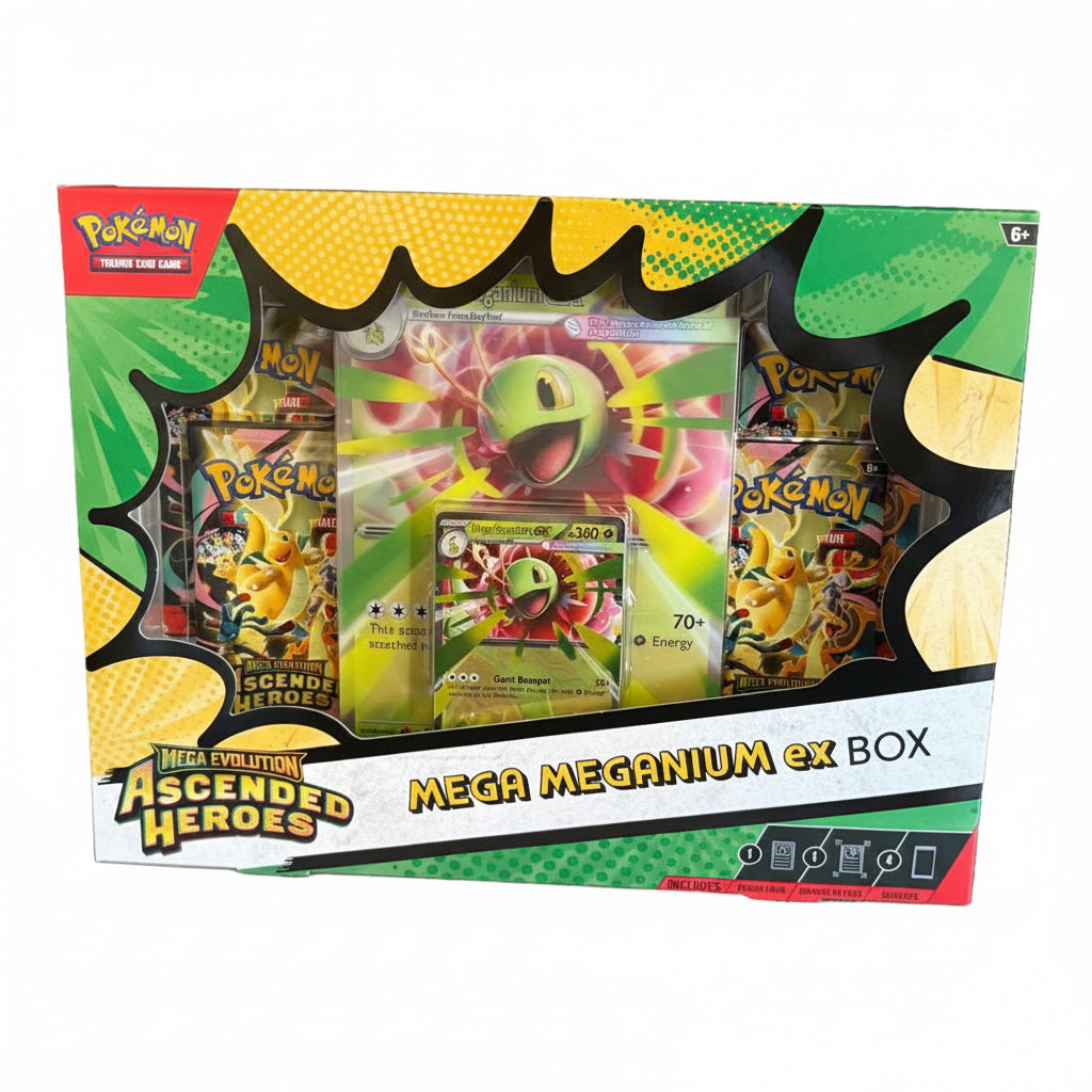Pokemon TCG - Mega Evolution Ascended Heroes Mega Meganium EX Box