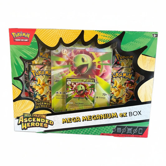 Pokemon TCG - Mega Evolution Ascended Heroes Mega Meganium EX Box