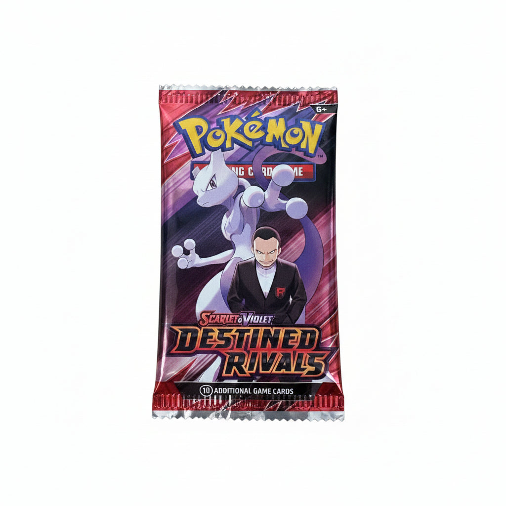 Pokemon Scarlet & Violet Destined Rivals Booster Pack (Random Design)