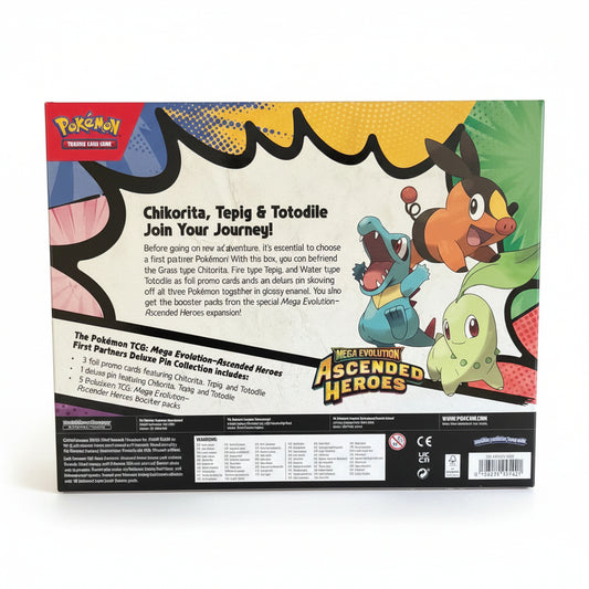 Pokémon TCG: Ascended Heroes First Partners Deluxe Pin Collection
