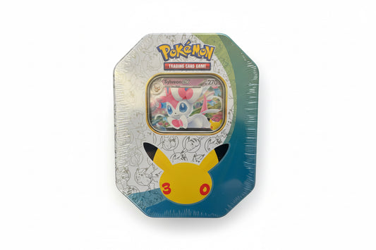 Pokemon 30th Anniversary Tin Sylveon Ex