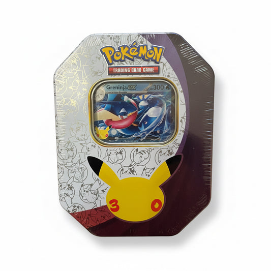 Pokemon 30th Anniversary Tin Greninja Ex