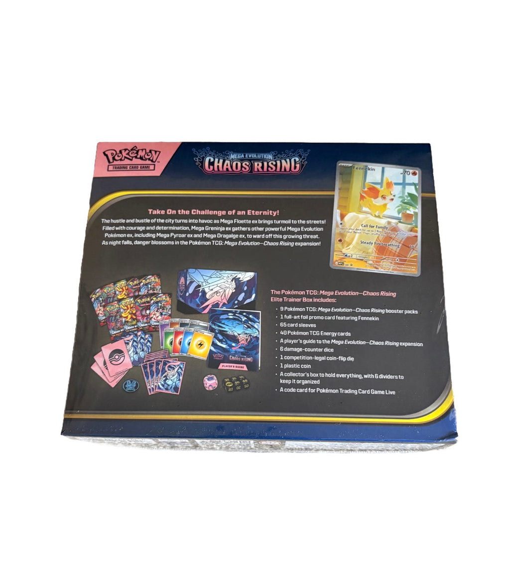Pokémon TCG: Mega Evolution-Chaos Rising Elite Trainer Box ETB