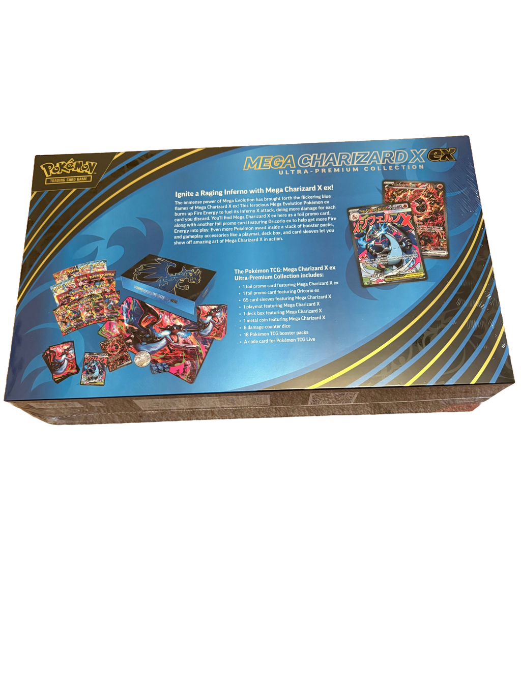 Pokemon TCG Mega Charizard Ultra Premium Collection Box UPC