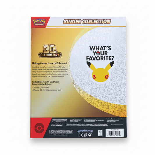 Pokemon 30th Anniversary Binder Collection