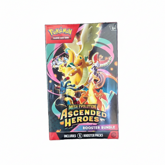 Pokémon Mega Evolution Ascended Heroes Booster Bundle (6 Packs)