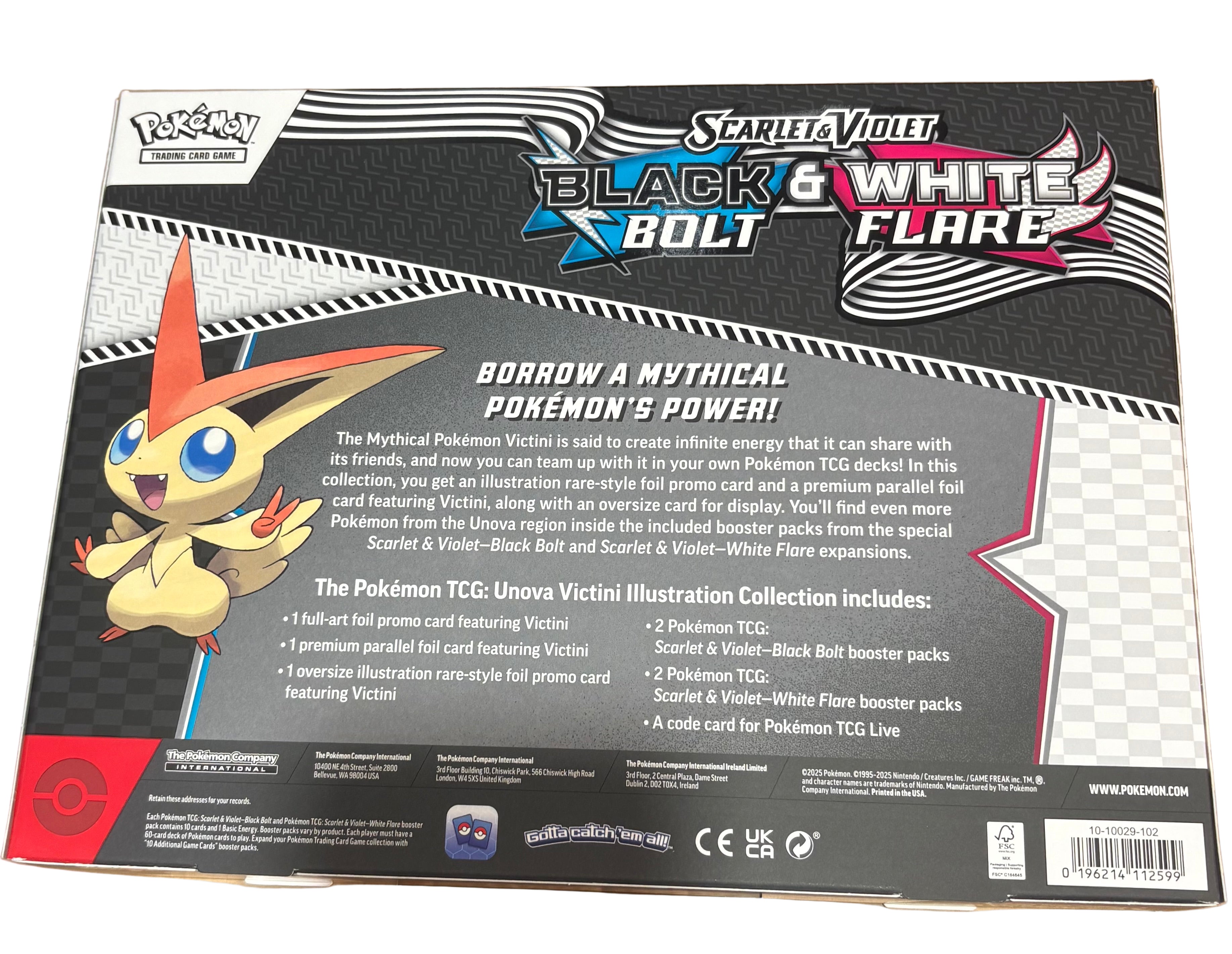 Pokémon TCG - Black & White Unova Victini Illustration Collection