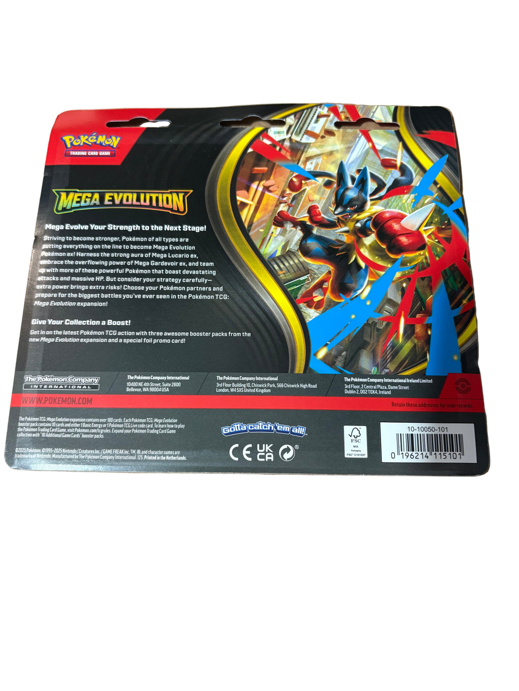Pokemon TCG Mega Evolution Triple Blister Pack/3 Pack Blister - Golduck - Sealed