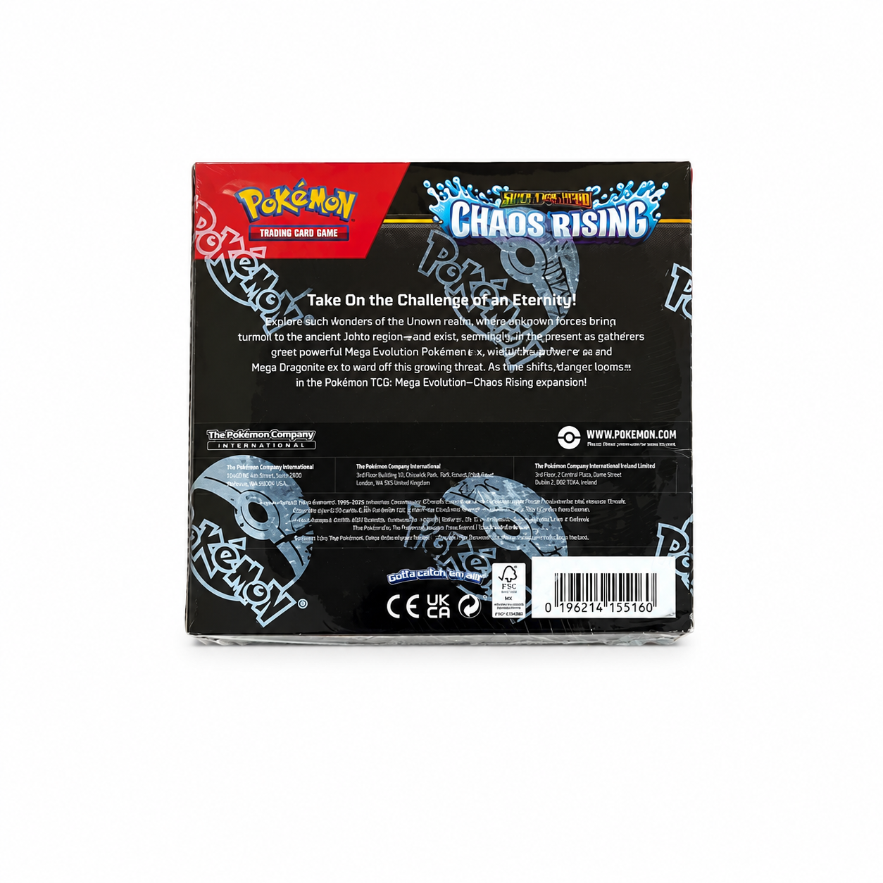 Pokémon TCG: Mega Evolution Chaos Rising Booster Display Box