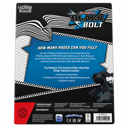 Pokemon Black Bolt Poster Collection