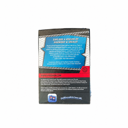 Pokemon Black Bolt Booster Bundle