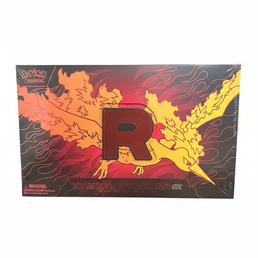 Pokemon Team Rocket's Moltres ex Ultra Premium Collection UPC