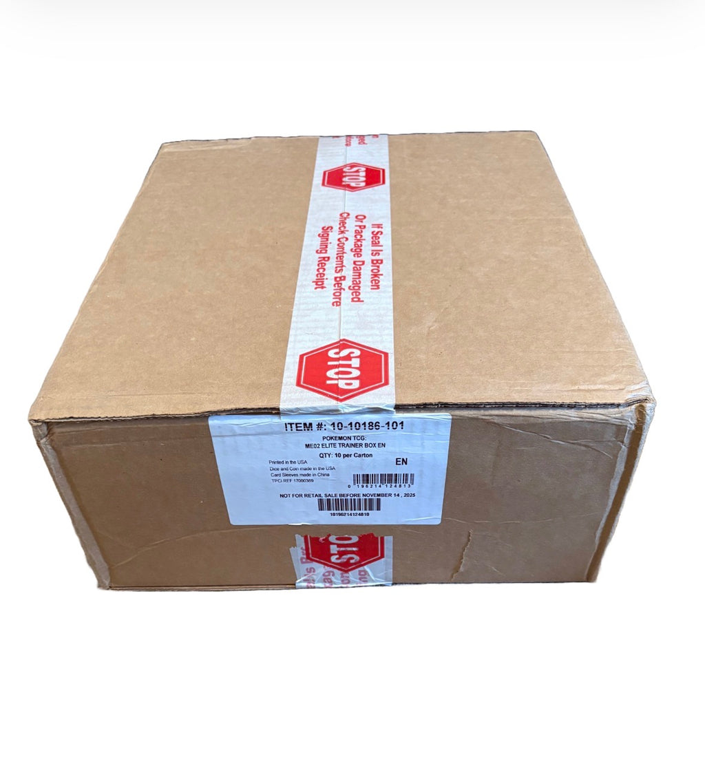 Pokémon TCG Phantasmal Flames Elite Trainer Box ETB Sealed case of 10