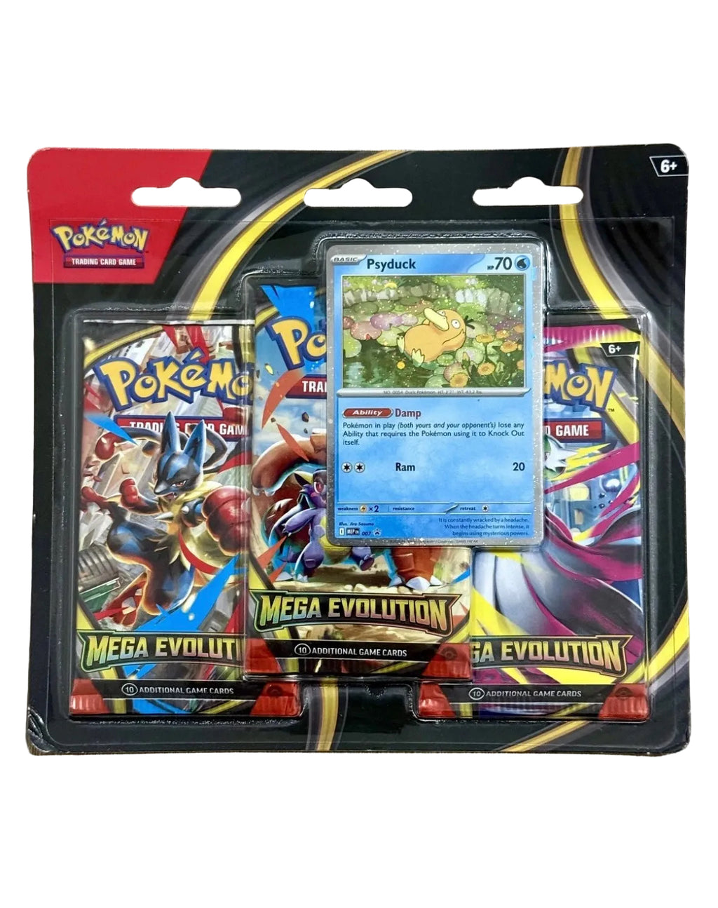Pokémon TCG Mega Evolution Triple Pack Blister Pysduck