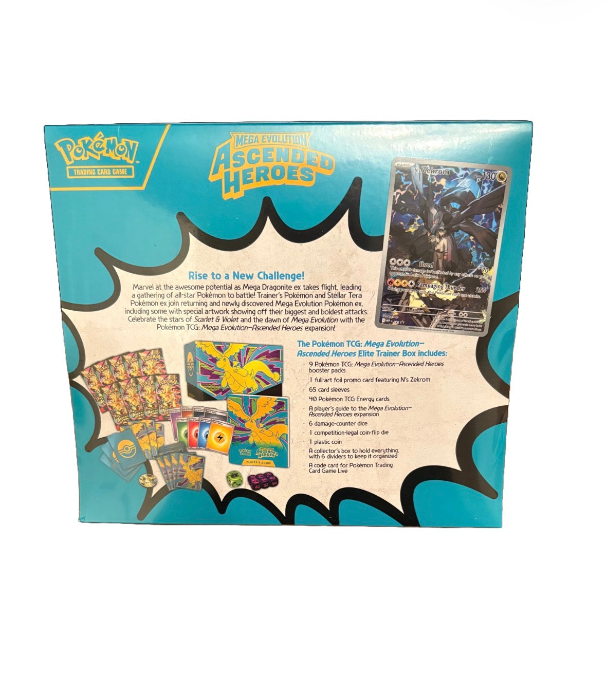 Pokemon TCG: Mega Evolutions Ascended Heroes - Elite Trainer Box (ETB)