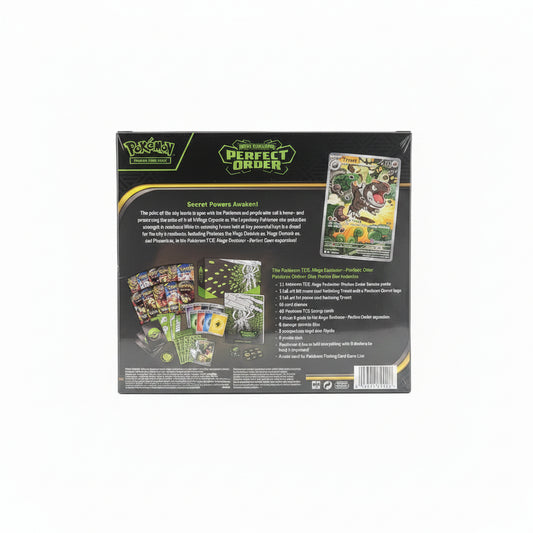 Pokémon Perfect Order Pokemon Center ETB Elite Trainer Box