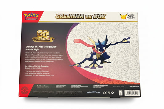 Pokemon 30th Celebration EX Box Greninja