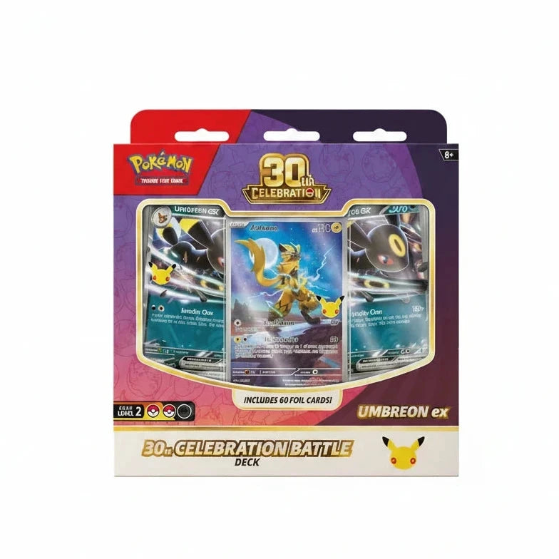 Pokemon 30th Anniversary Deluxe Battle Deck - Zeraora (Presale)