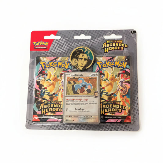 Pokemon TCG Ascended Heroes Larry's Komala 2 Pack Blister