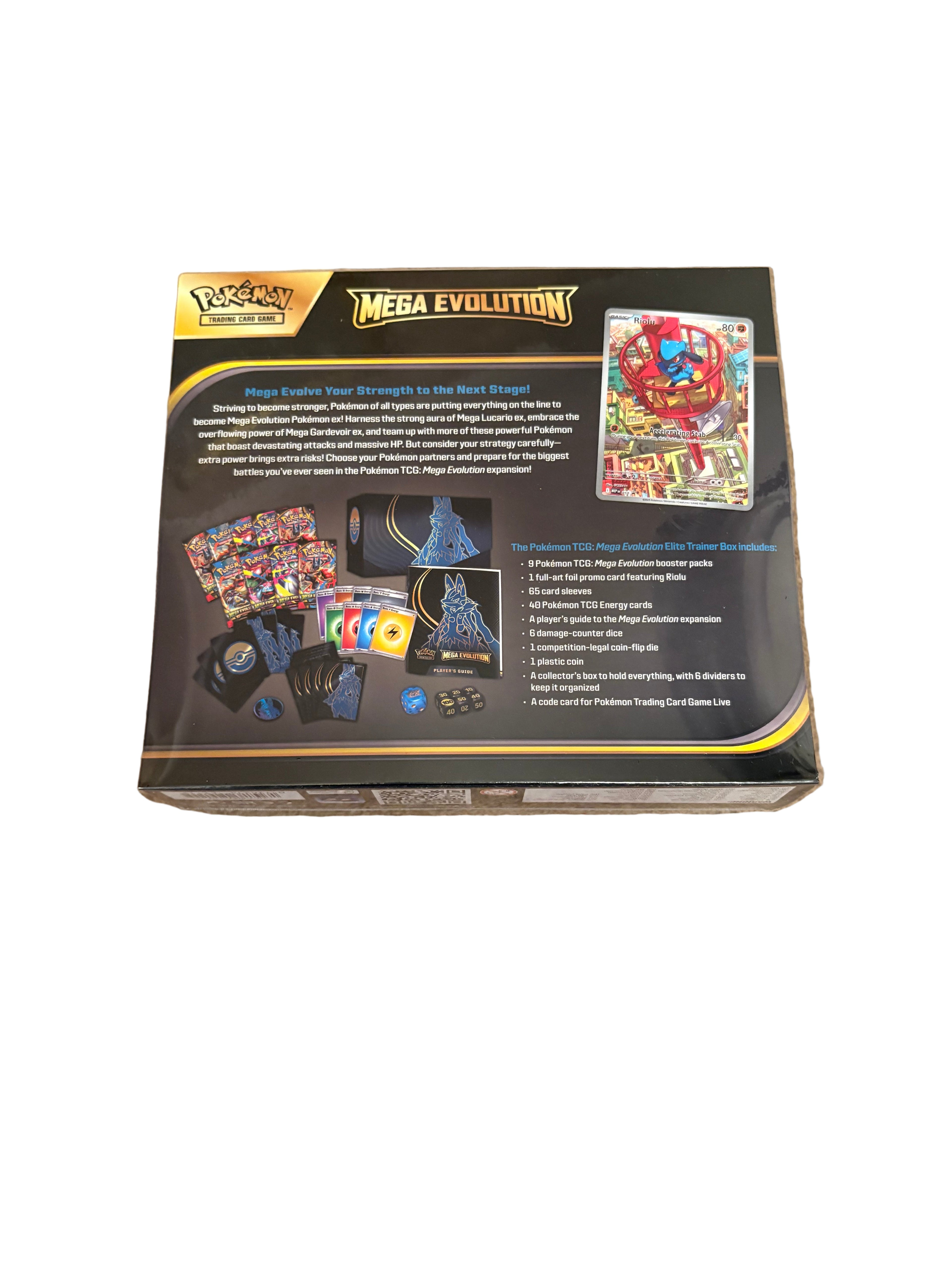 Pokemon Mega Evolution Lucario ETB