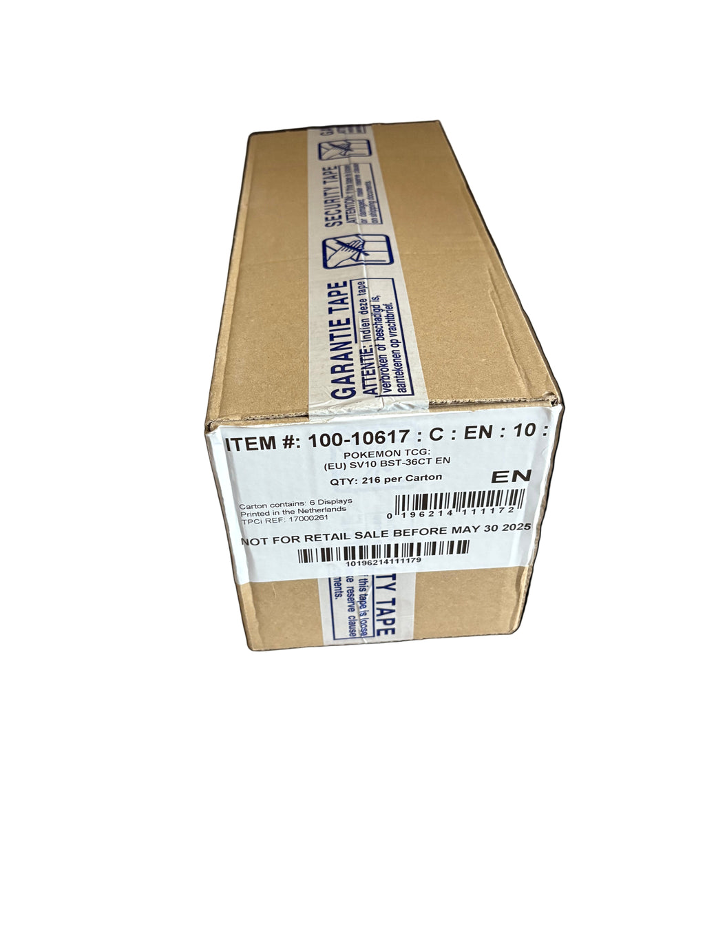 Pokemon Destined Rivals Booster Box Sealed Case