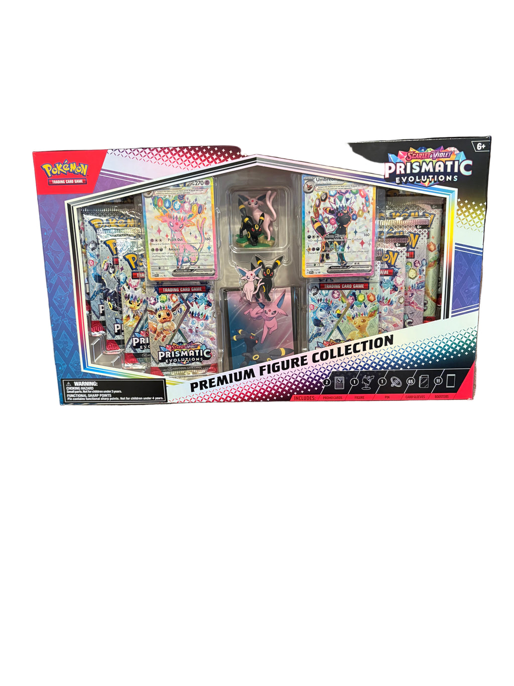 Pokemon Prismatic Evolution Figure Collection Box