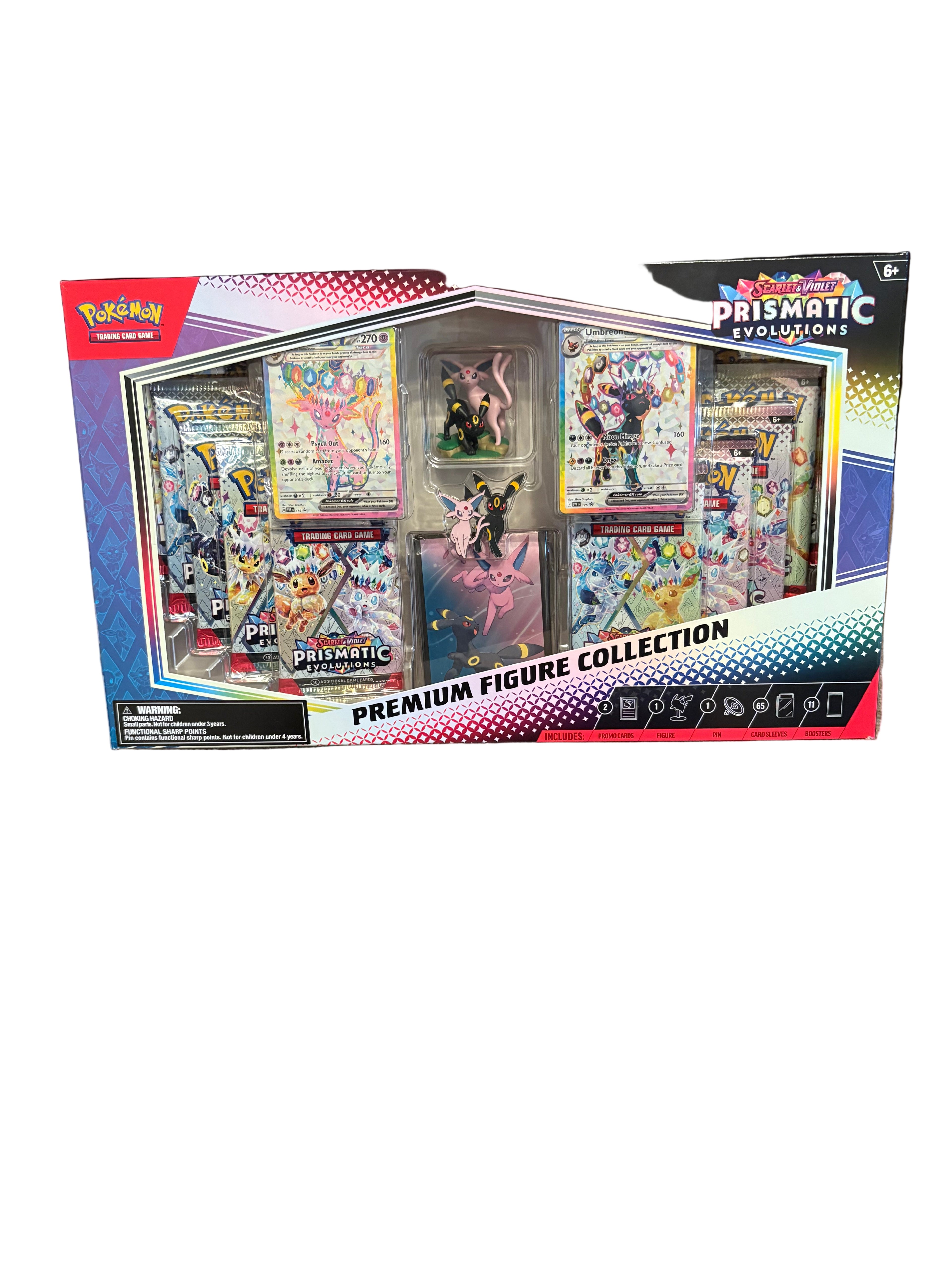 Pokemon Prismatic Evolution Figure Collection Box