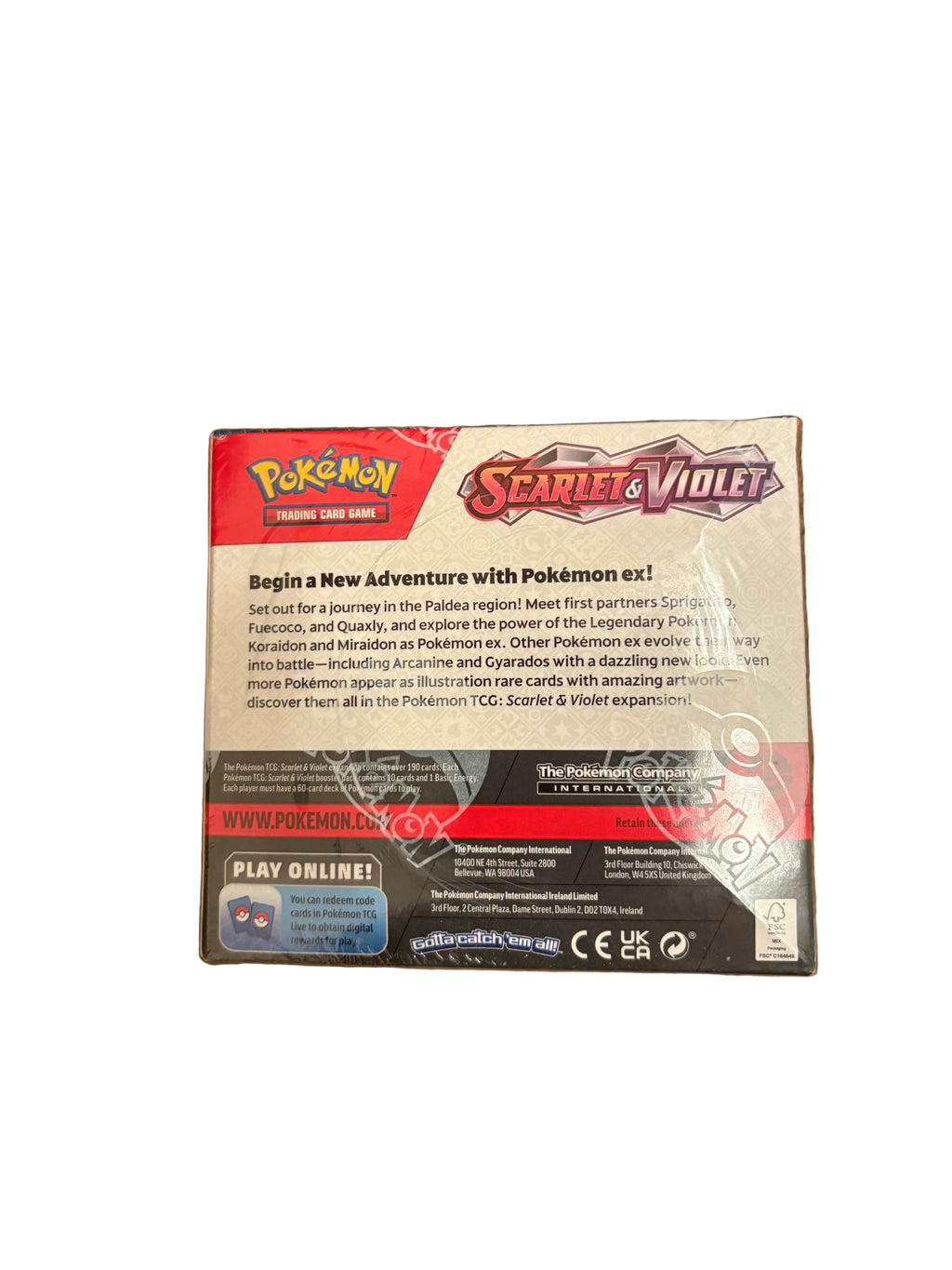 Pokemon Scarlet and Violet Base Set Booster Box