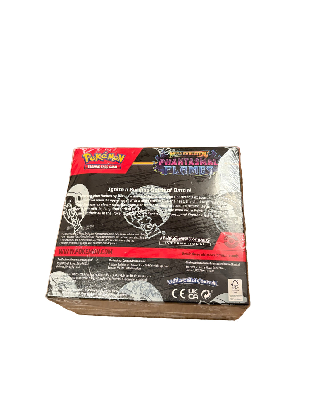 Pokemon Phantasmal flames booster box