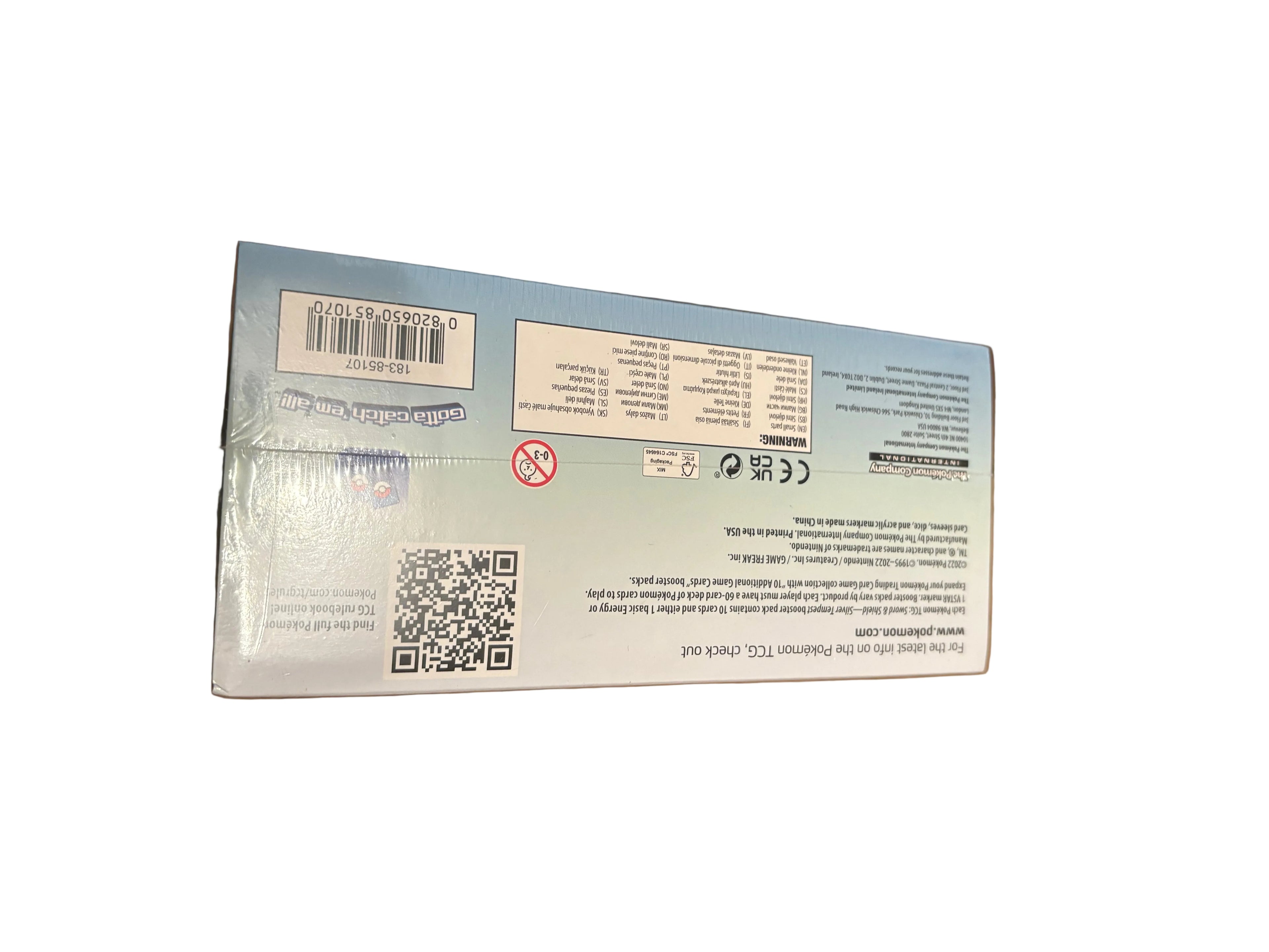 Pokémon Silver Tempest Elite Trainer Box ETB