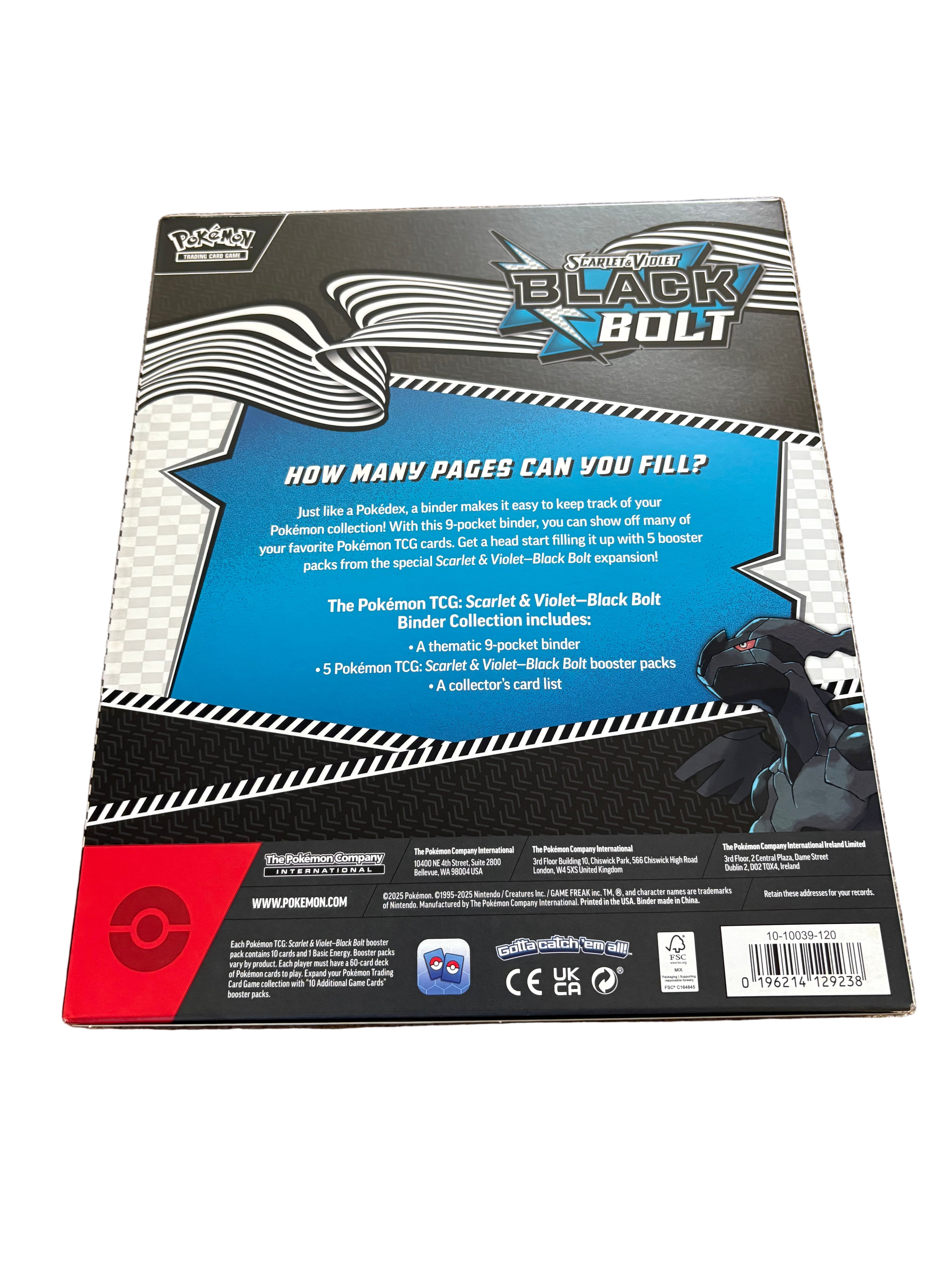 Pokemon Black Bolt Poster Collection